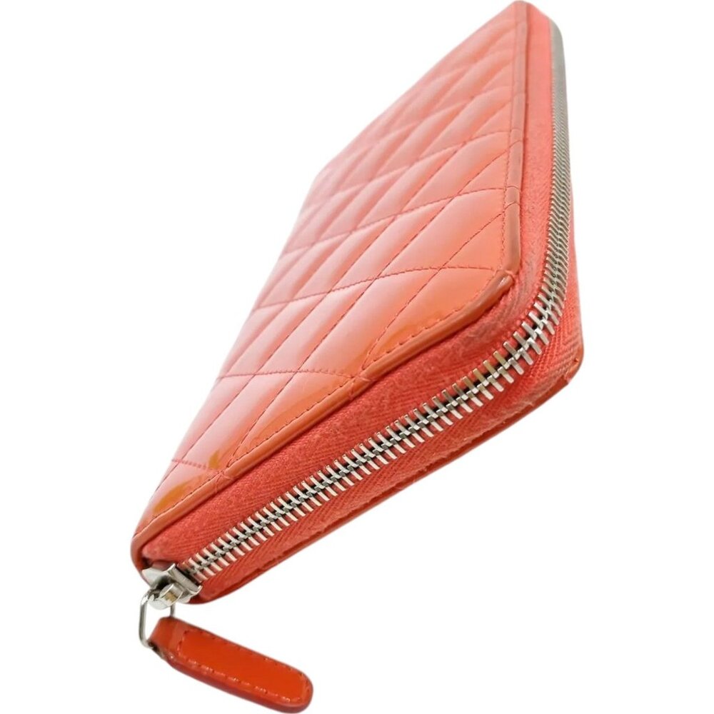 910296AY (X4) Chanel Wallet Long Pink Enamel - Picture 3 of 10